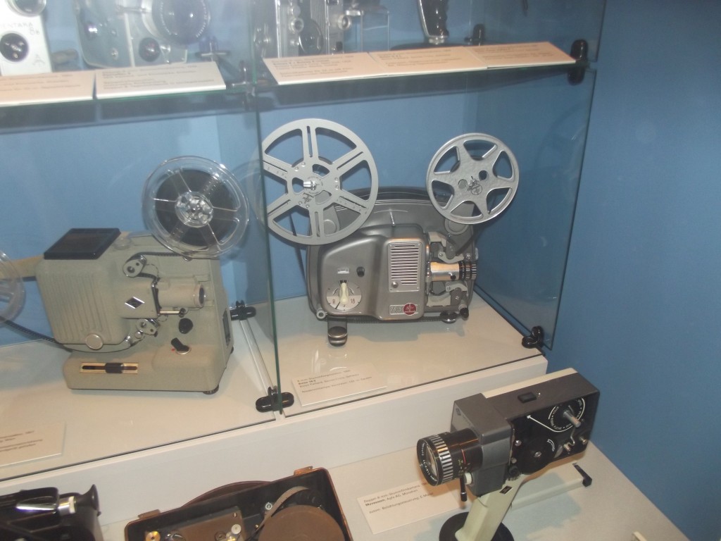 A Eumig P8 and Bolex Paillard 18-5 cine projectors (for 8 mm standard 8 film). I have both of these in my own collection and they are highly regarded.