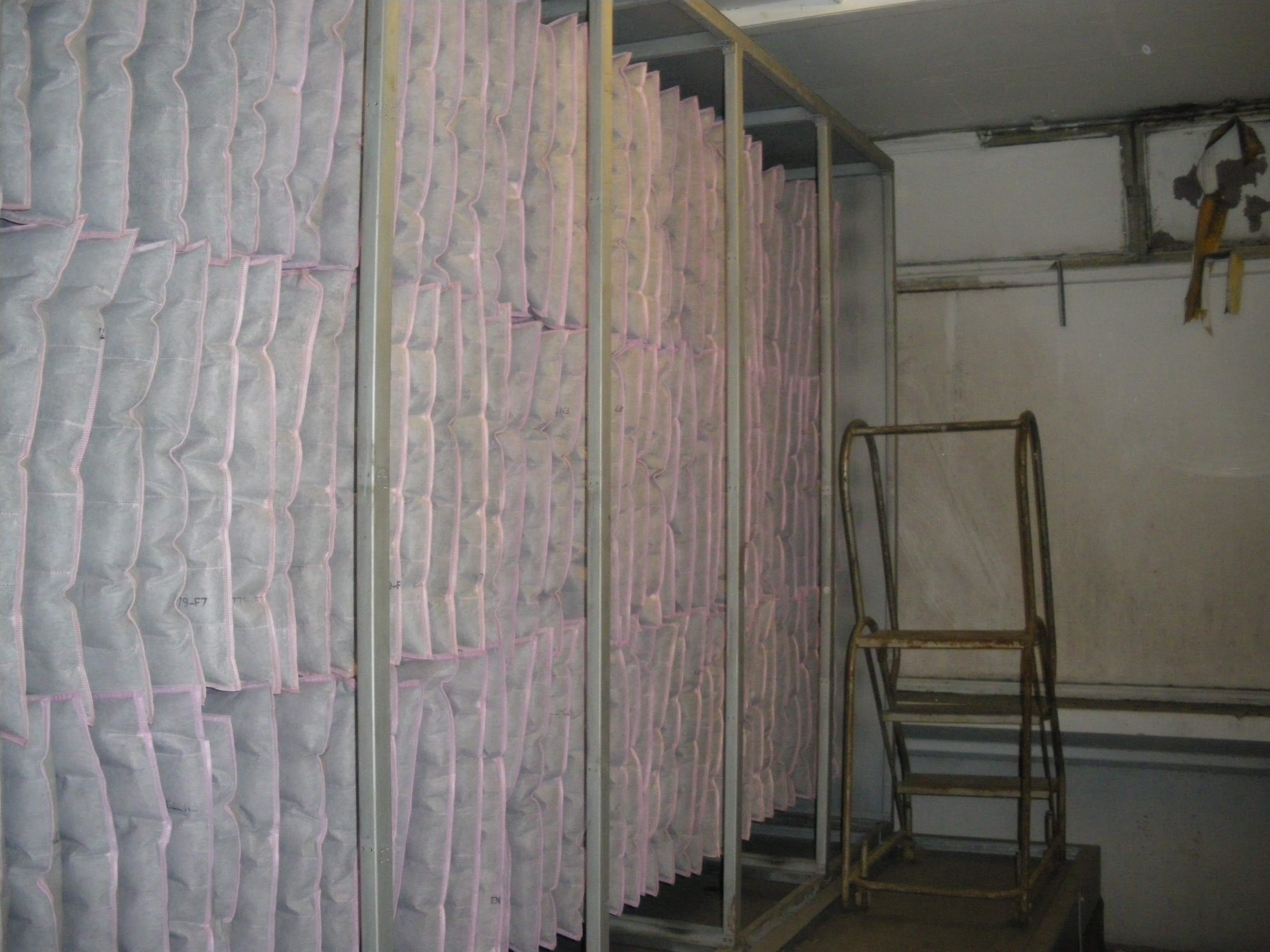 Print Floor ventilation plant - bag filters