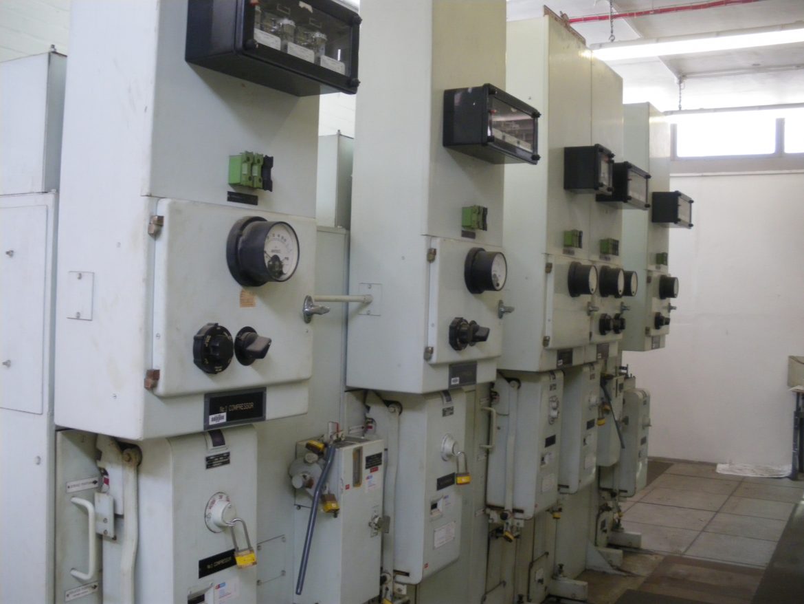 Substation - switchgear for the chillers