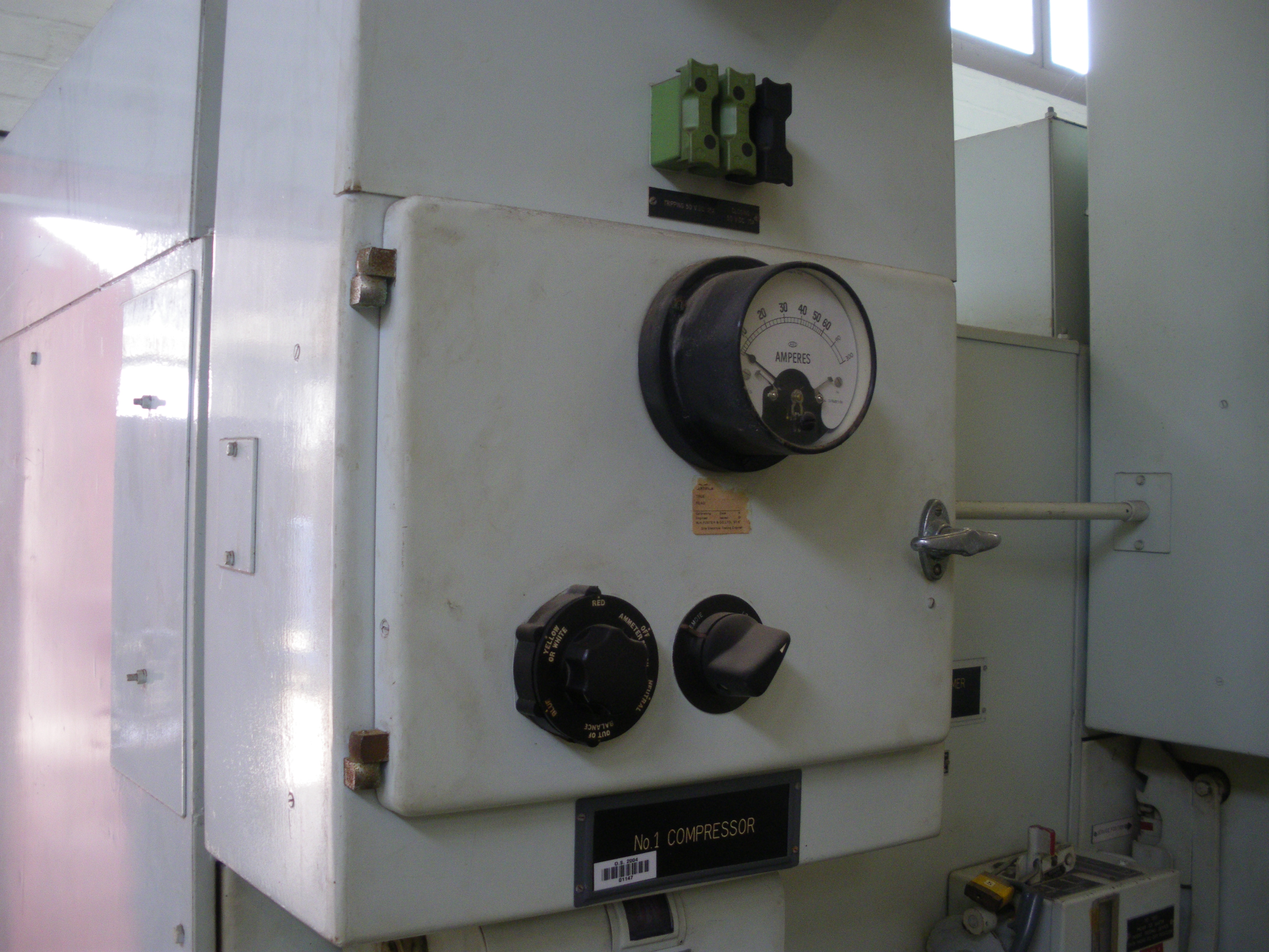 Substation - switchgear for chiller no. 1