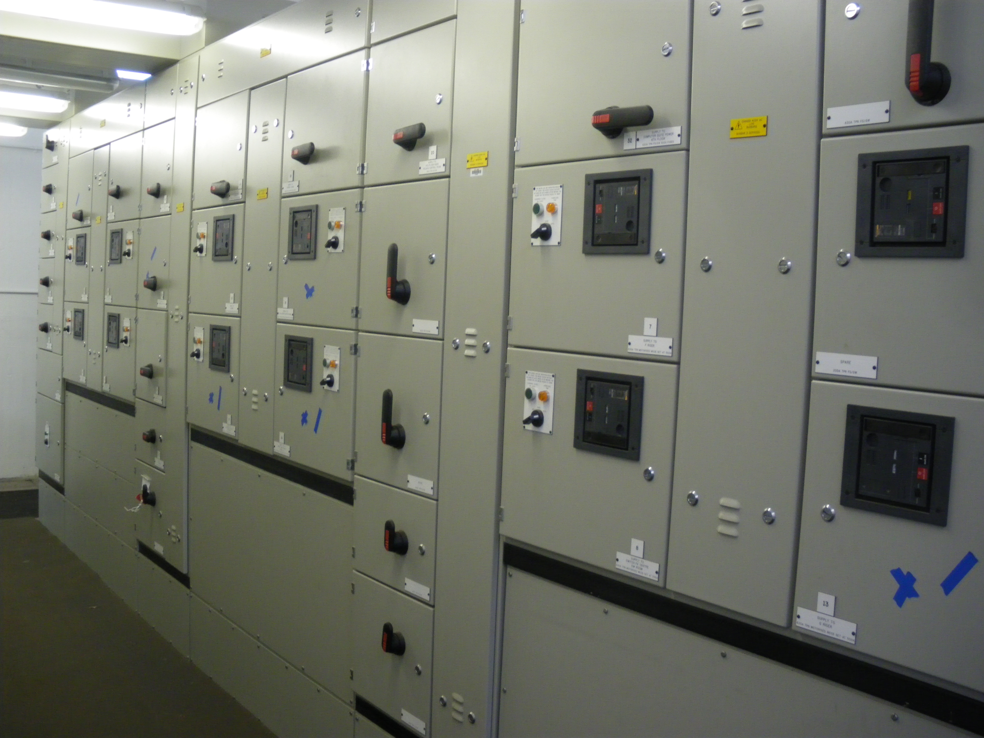 New low voltage distribution board (Substation)