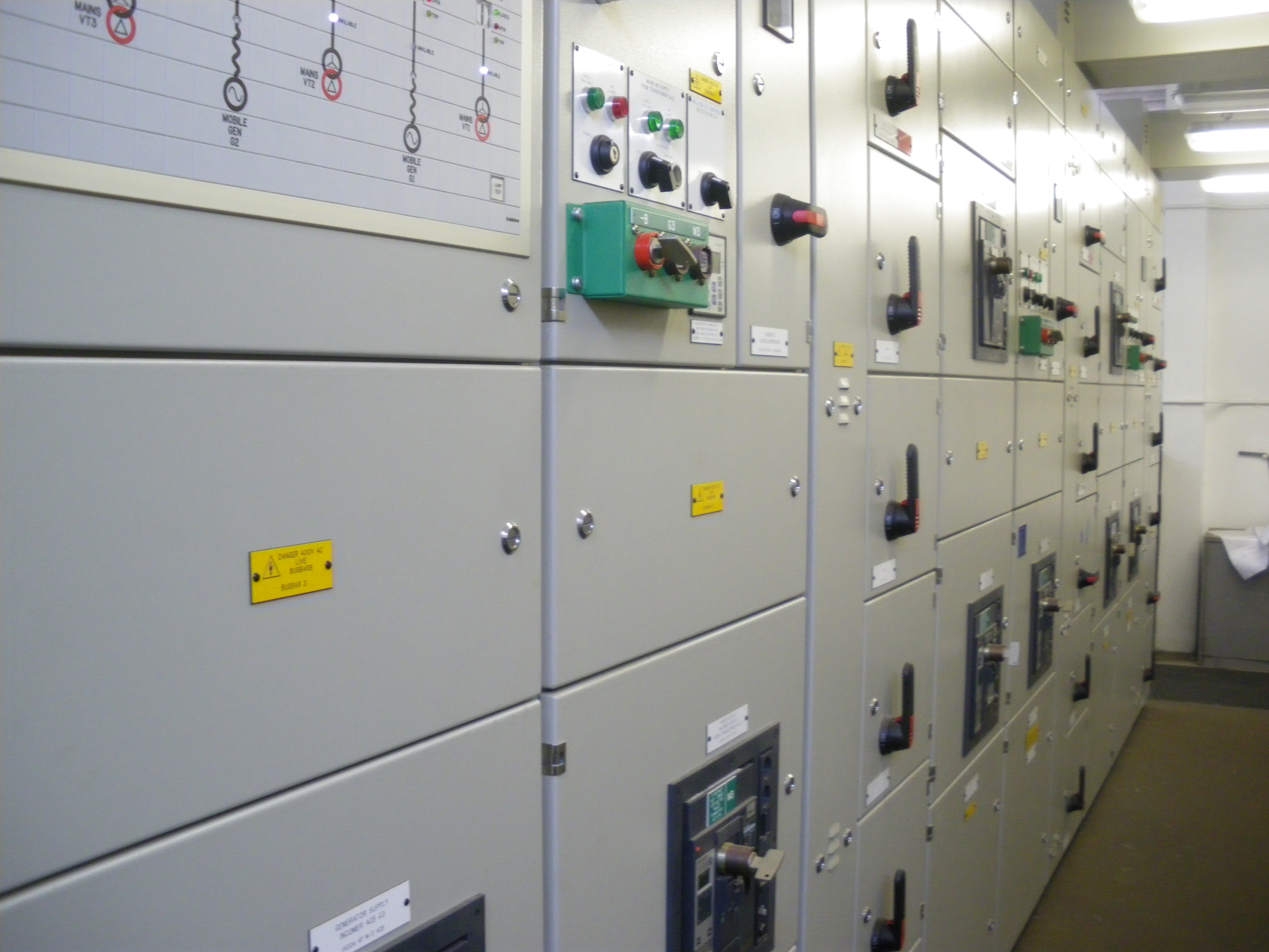 New low voltage distribution board (Substation)