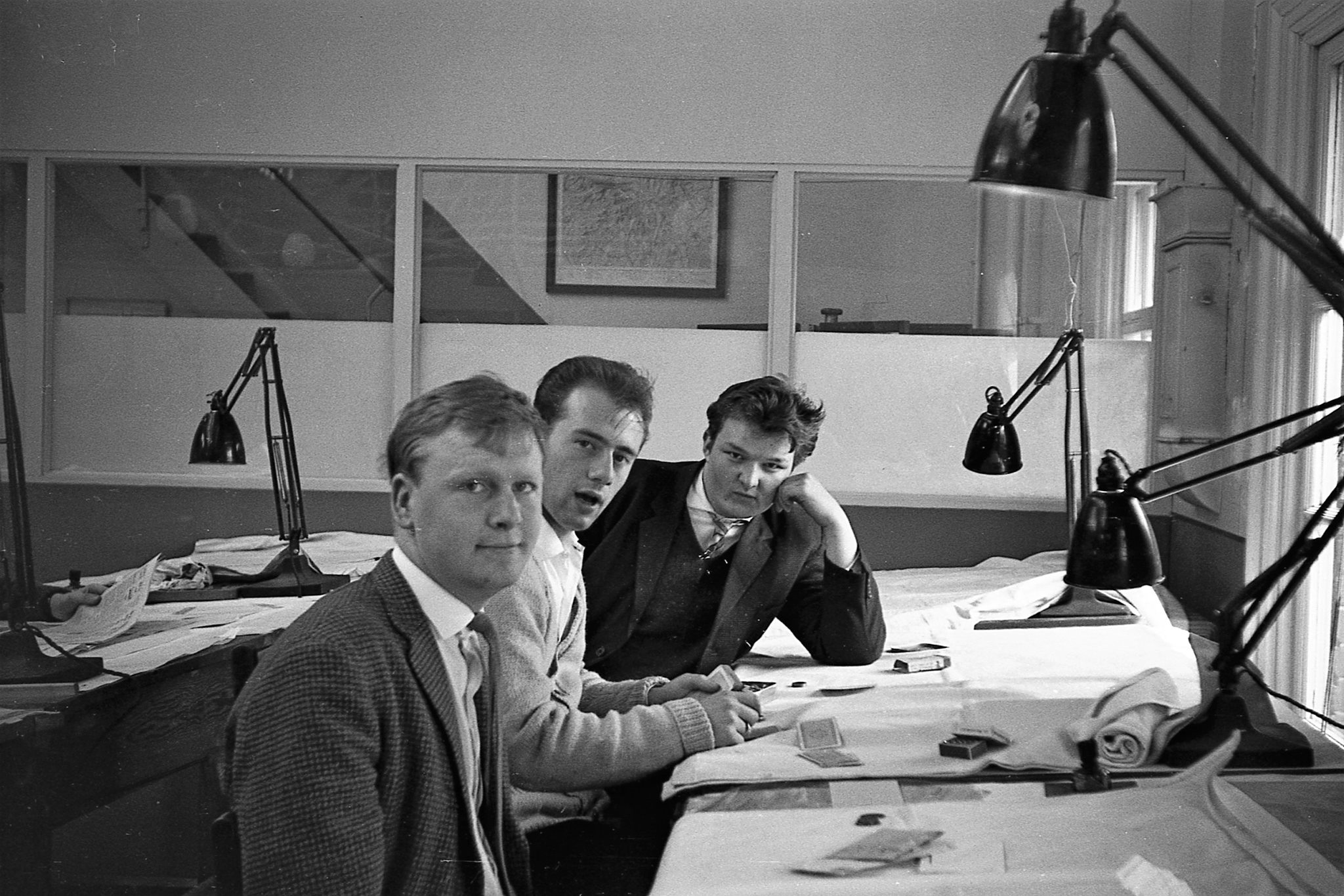 London Road Drawing School at lunchtime in 1961