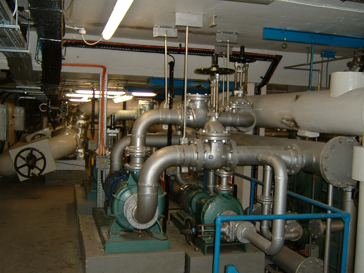 Refrigeration Plant: condensate pumps