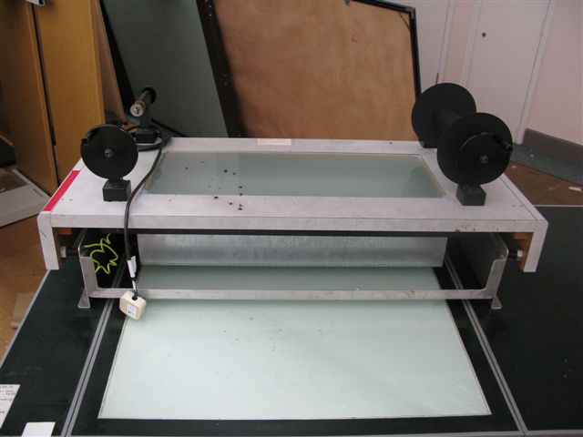 Redundent air photo film winder, used in PS