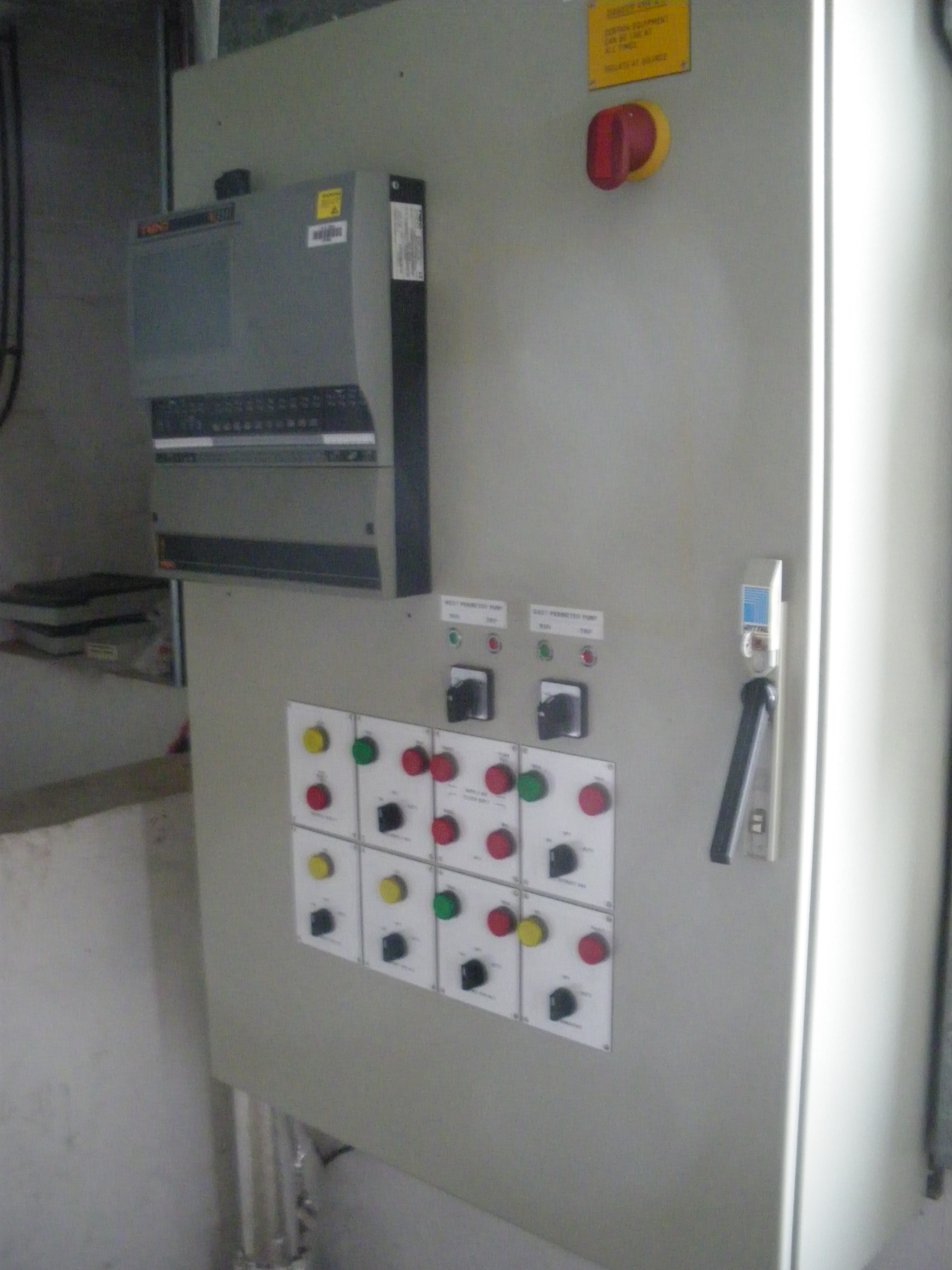 M core control panel, 5th floor