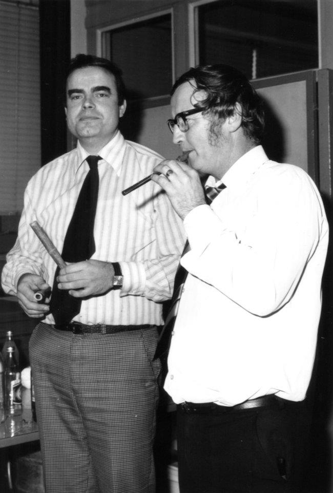 Barry Henshaw and Bernard Robertson.