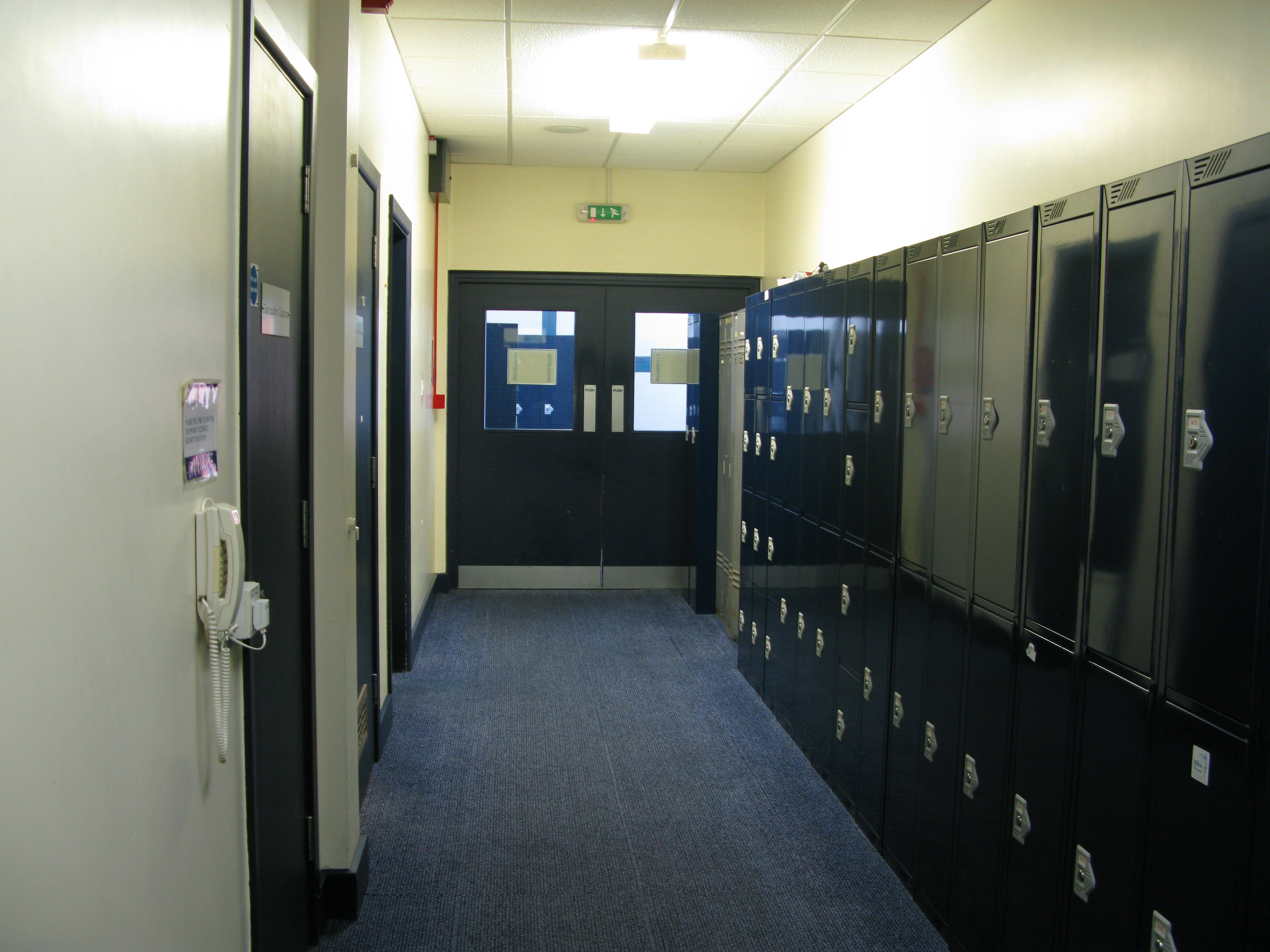 Services Block lockers