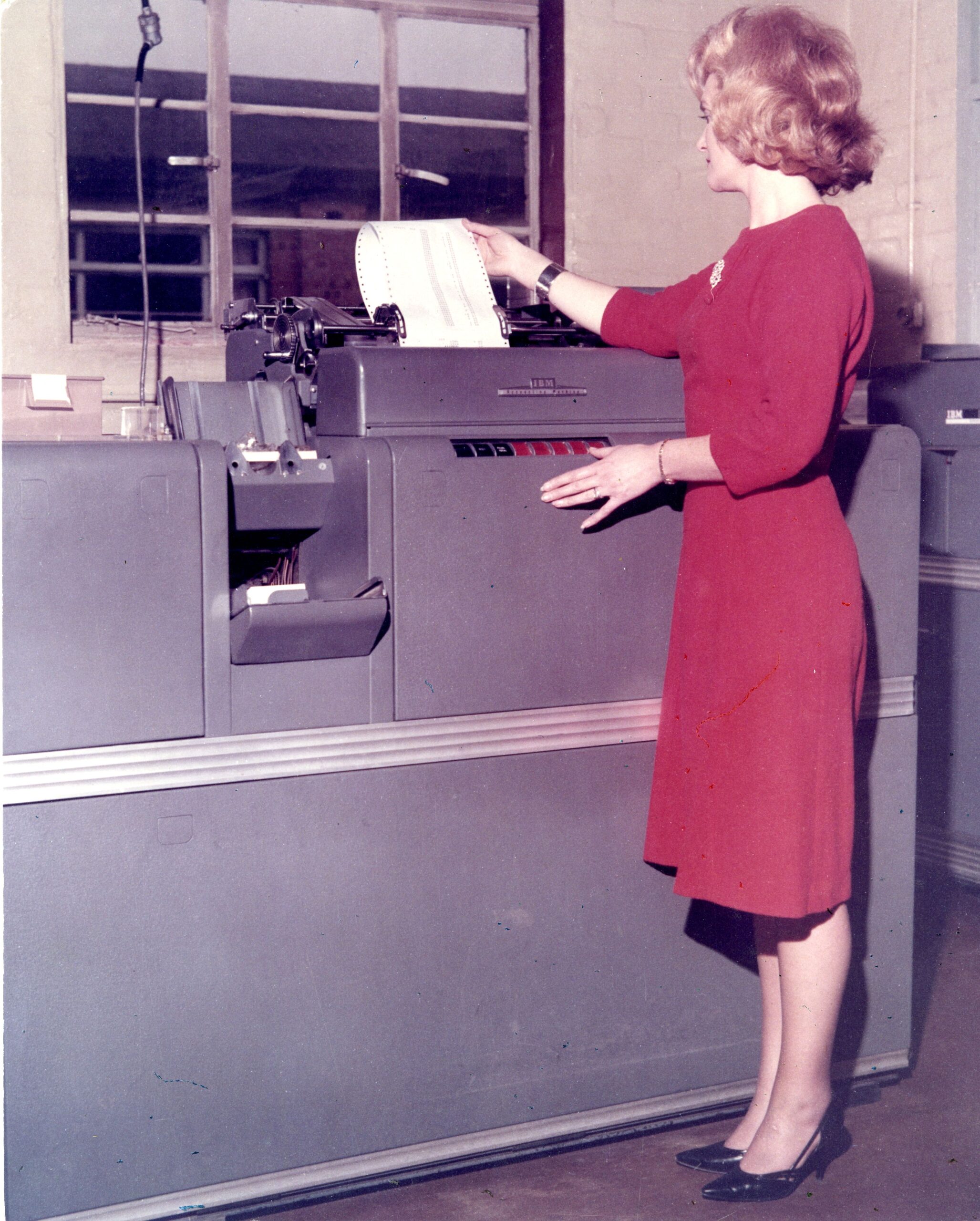 IBM 420 accounting machine at Chessington