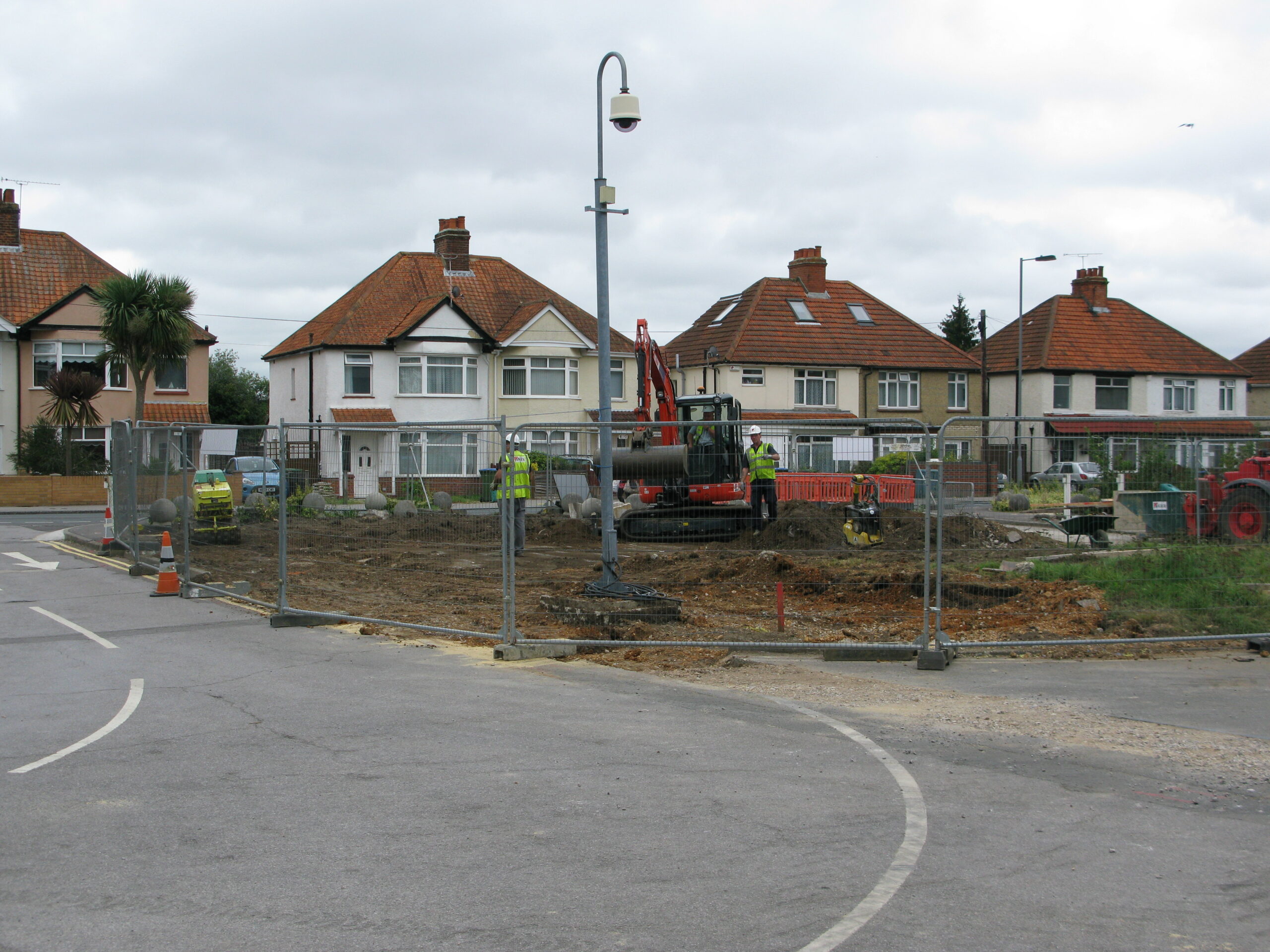 Redevelopment of the Romsey Road gate, 5 Oct 2011