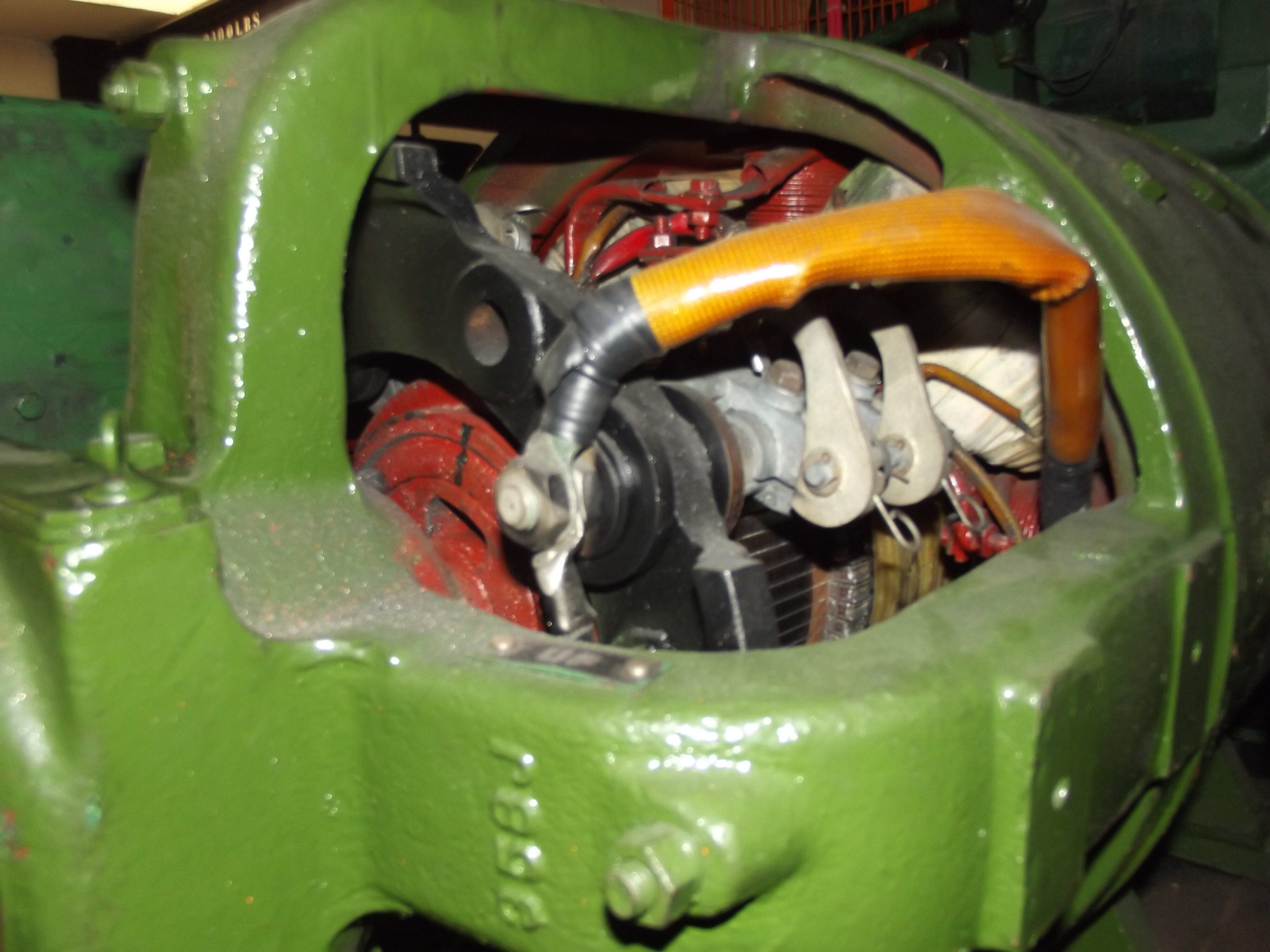 Close-up of A lift's motor, 24 Sep 2011