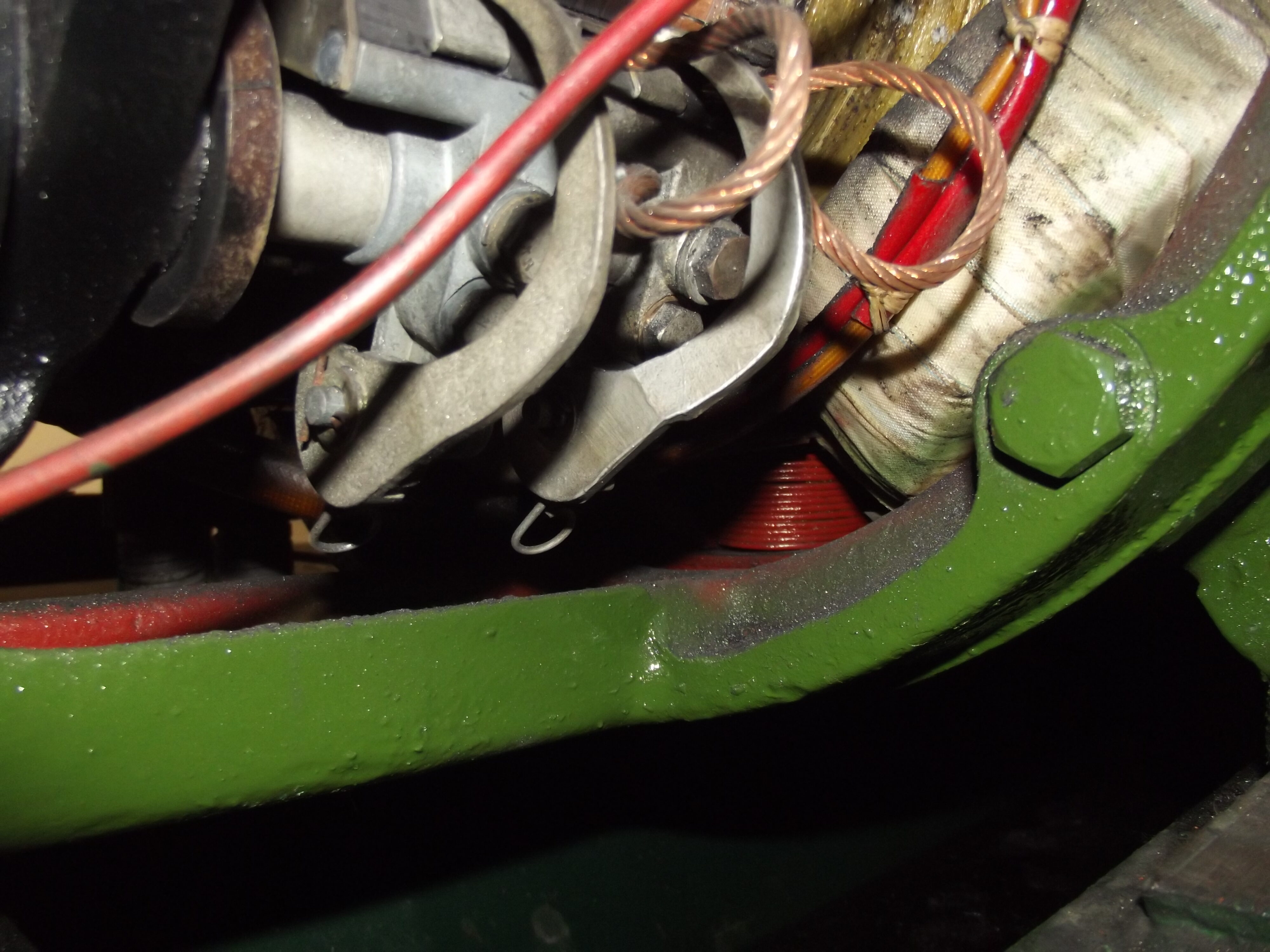 Close-up of A lift's motor, 24 Sep 2011