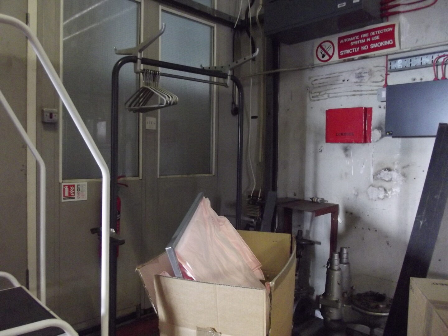 W401 air conditioning plant room, 24 Sep 2011