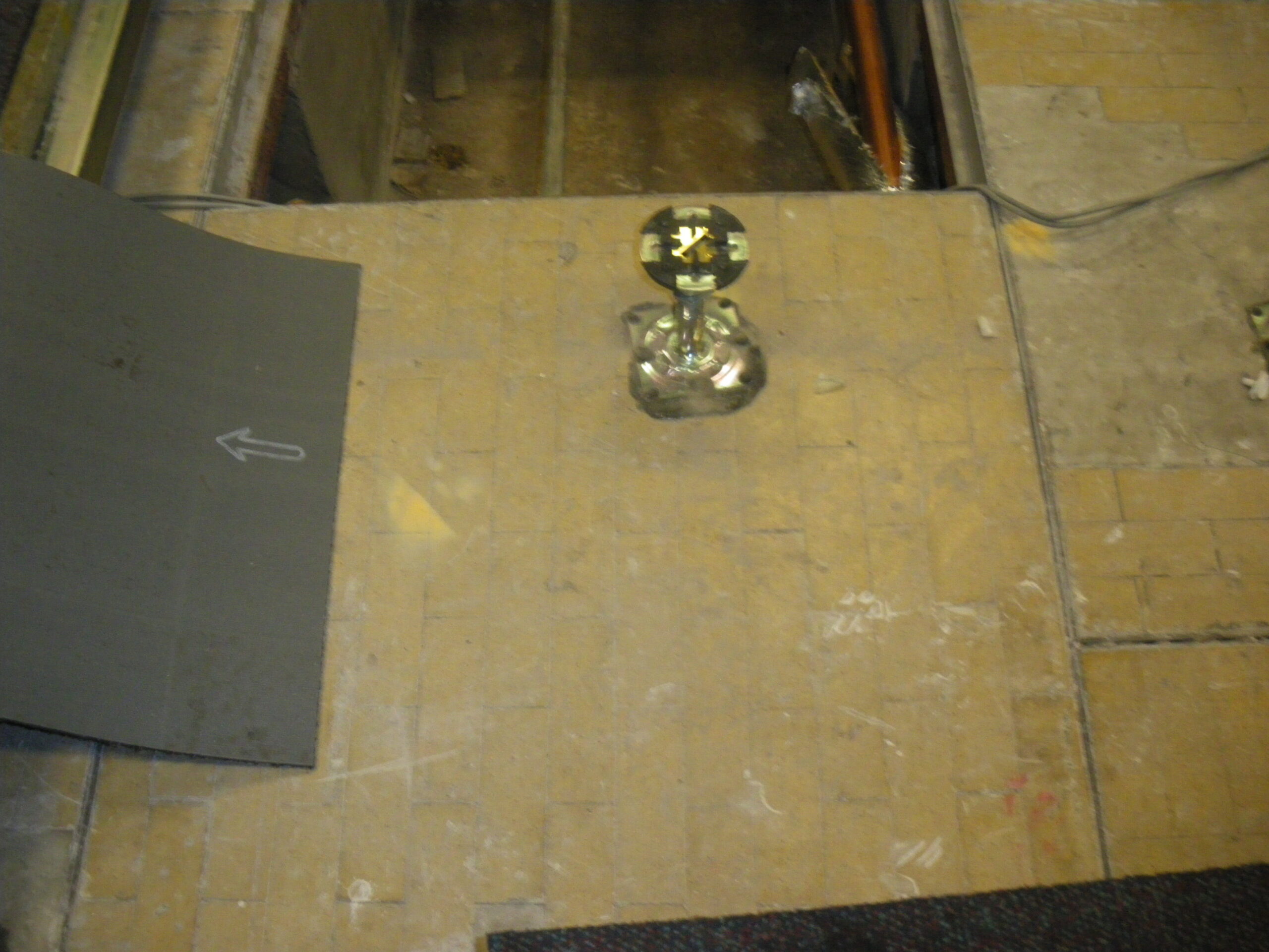 Granwood floor below Business Centre floor, Sep 2011