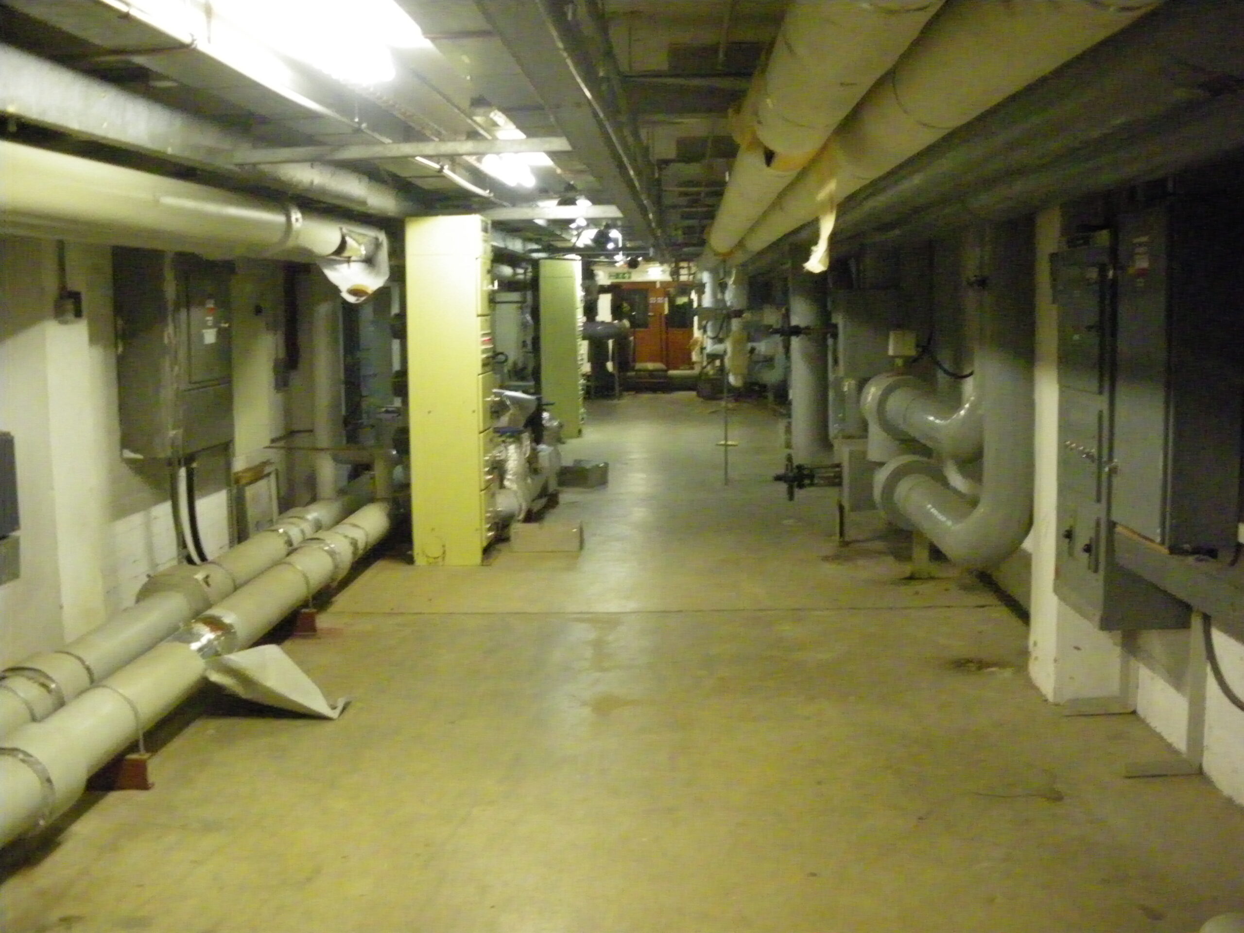 2nd floor central spur ventilation plant, 13 Sep 2011