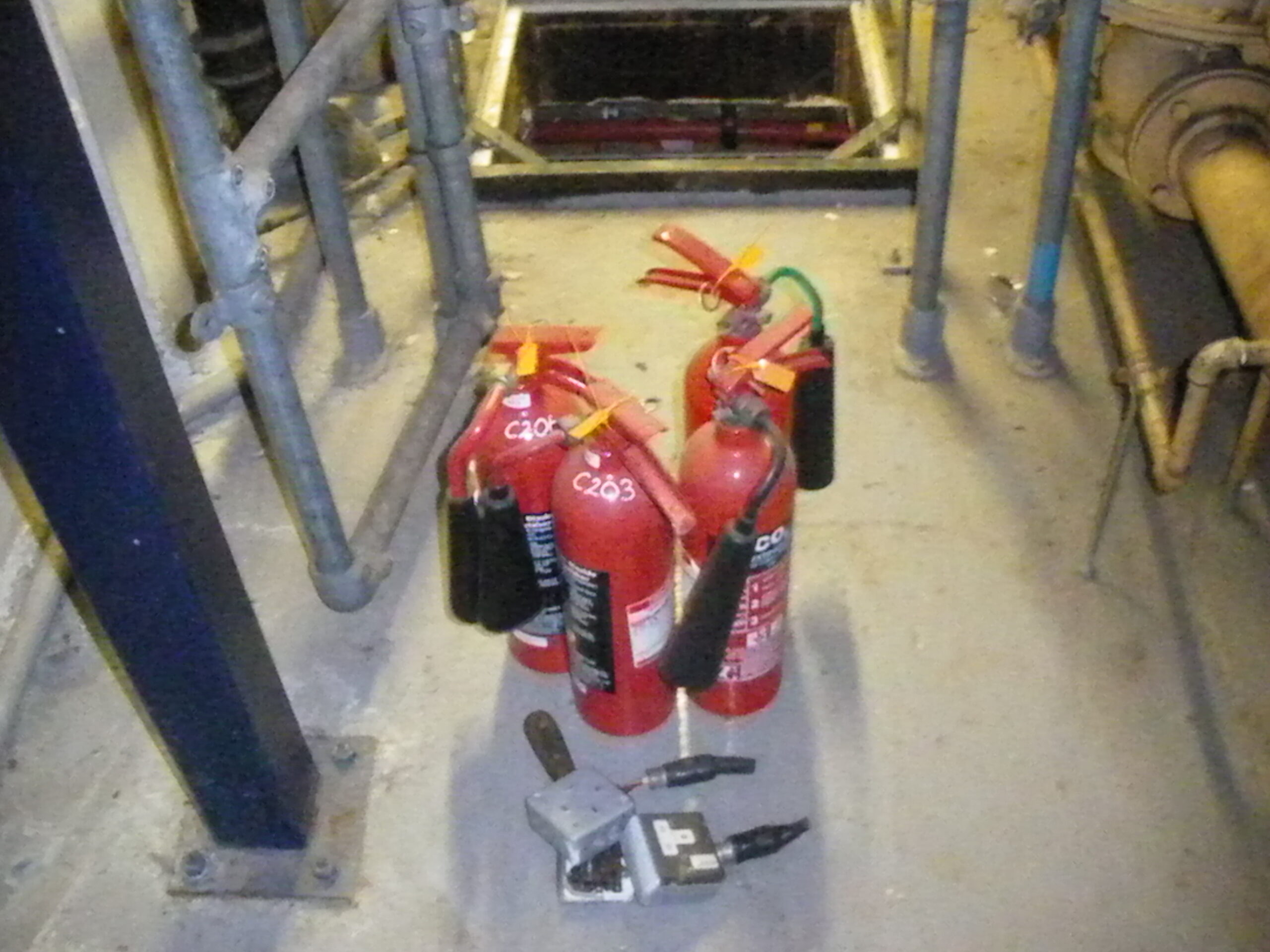 Boiler House – hatch to oil tanks chamber, 13 Sep 2011