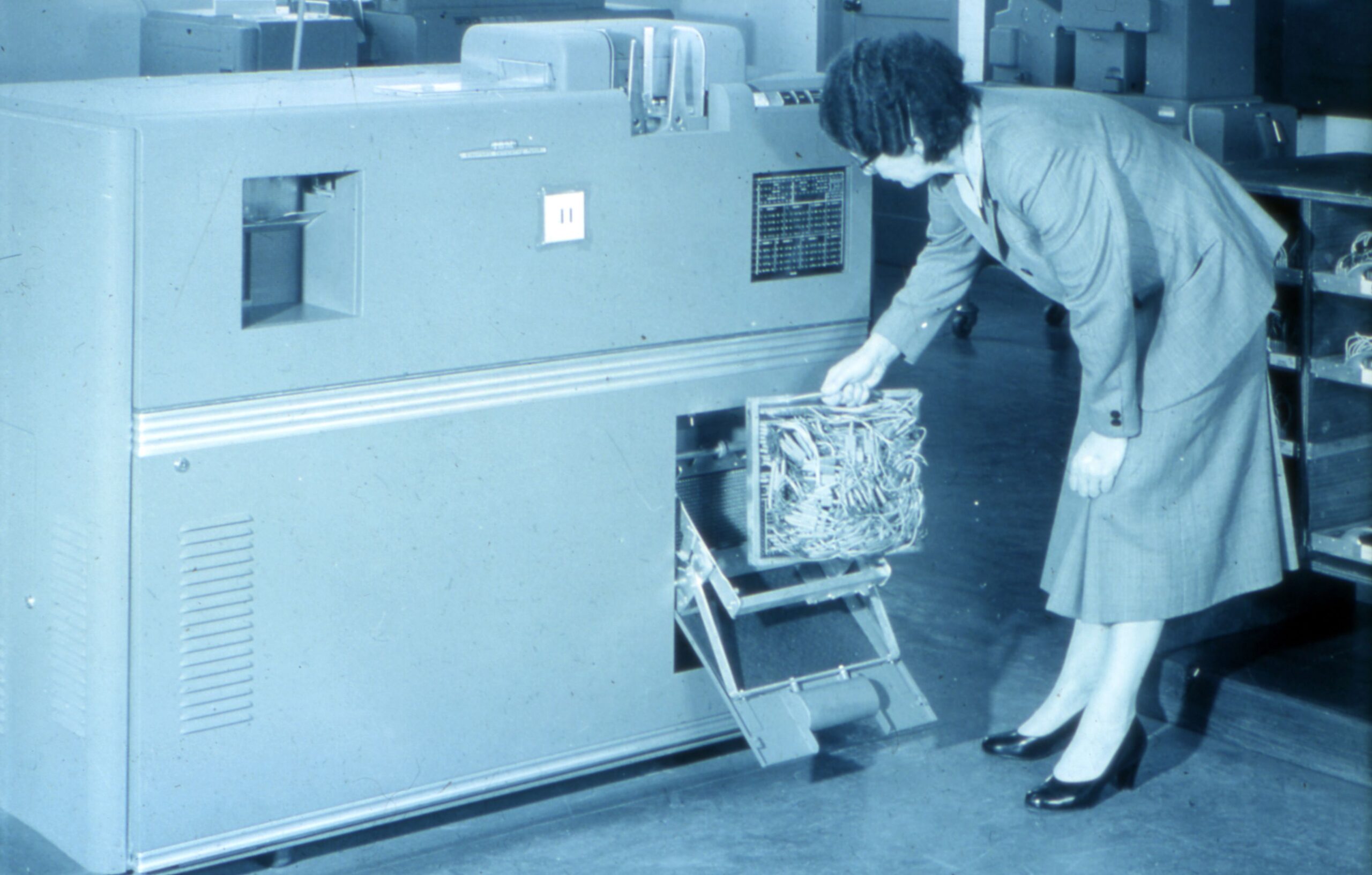 IBM 626 calculating punch at Chessington
