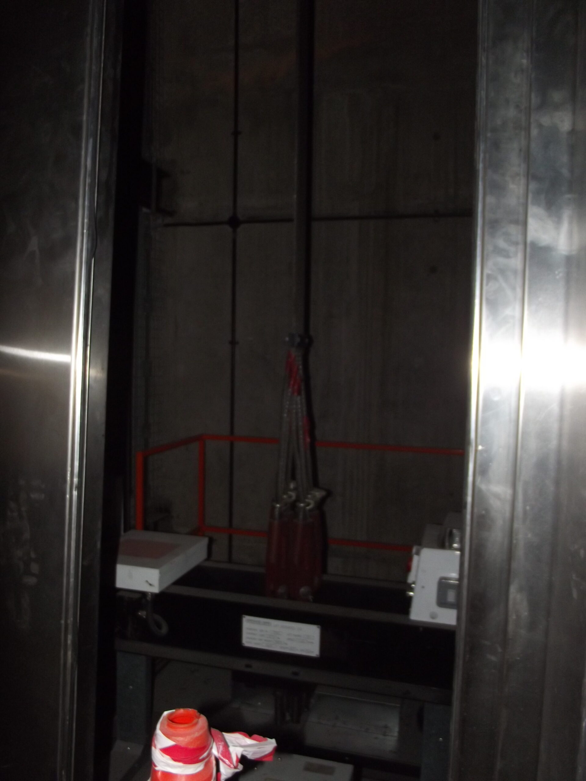 F Core lift shaft