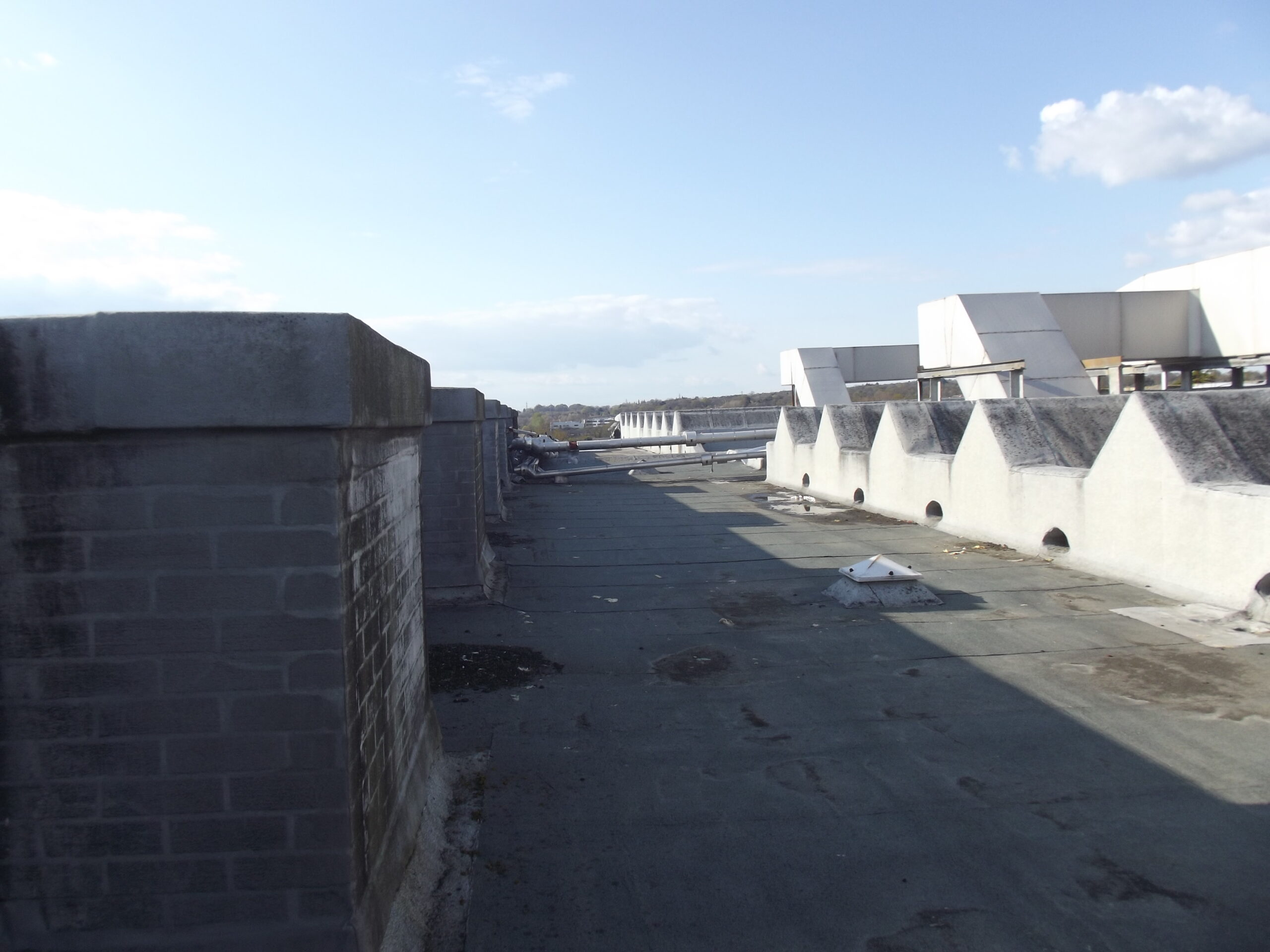 West Block roof above W407