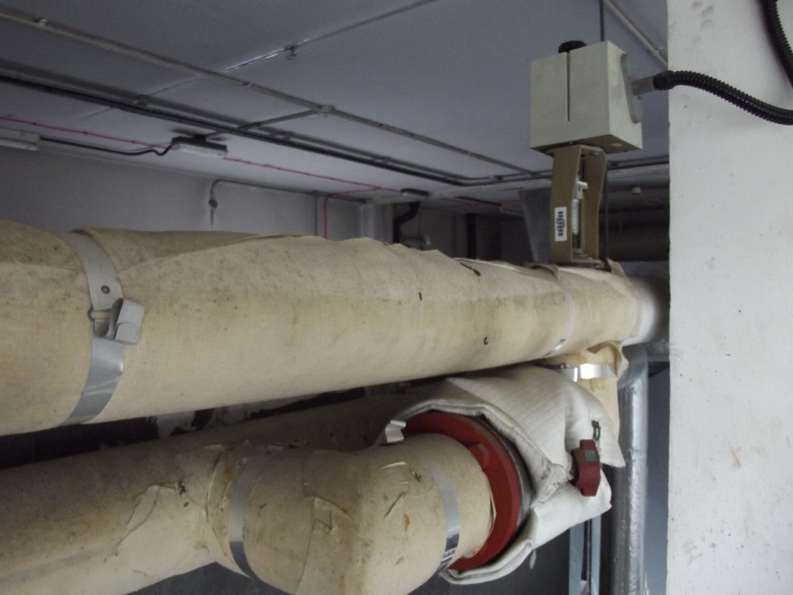 Heating pipes in E Core Penthouse with an automatic valve