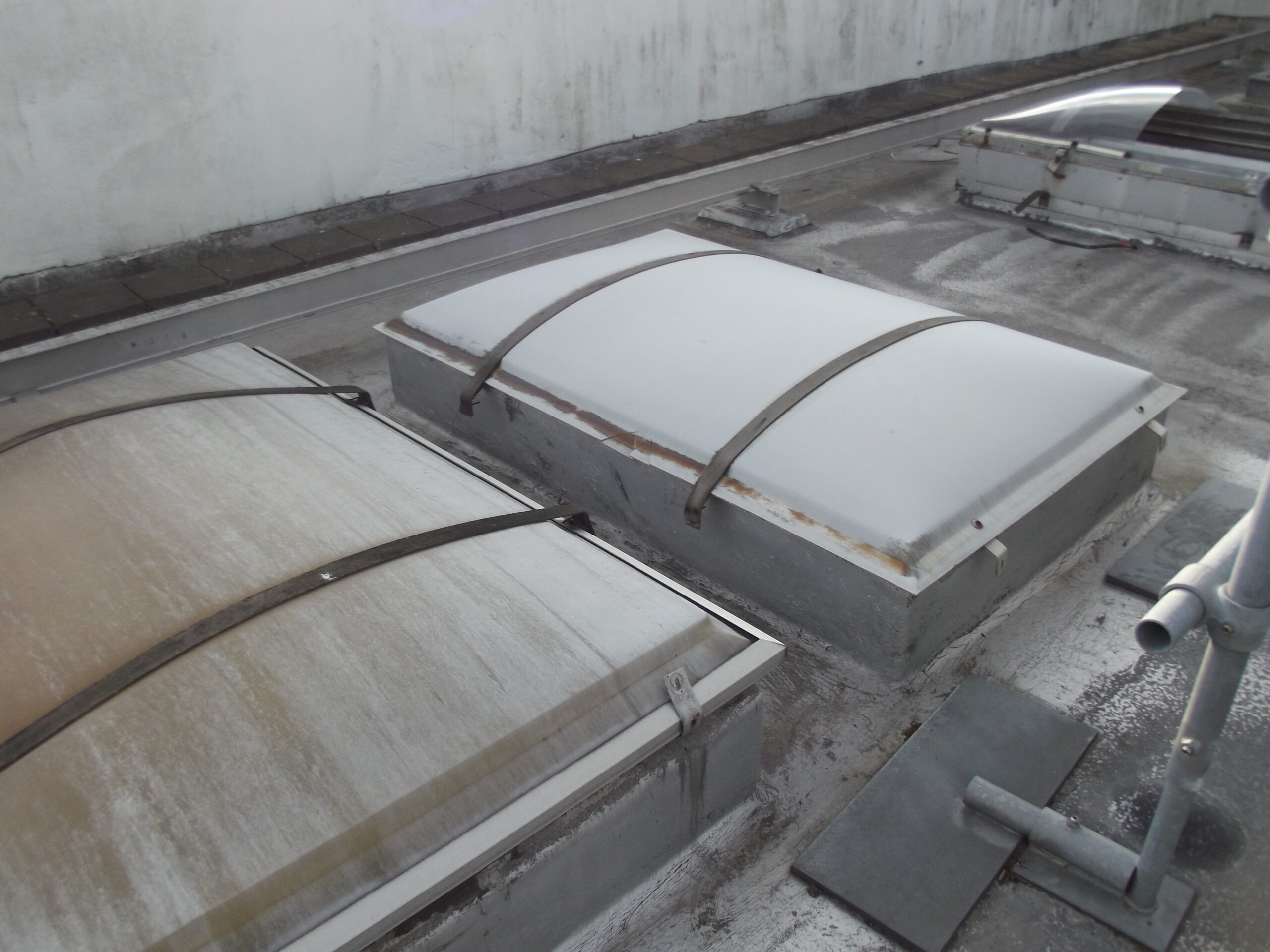 Skylights on F Core Penthouse roof